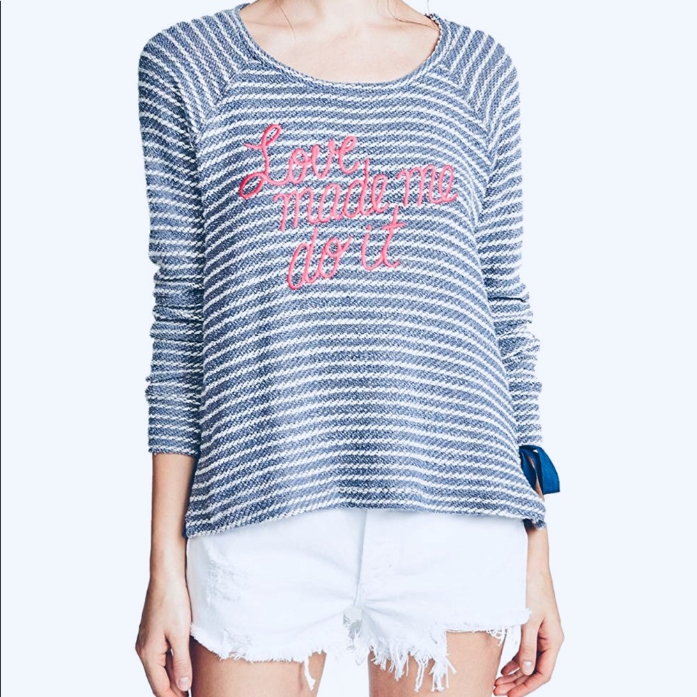 Sundry love make me do it sweatshirt